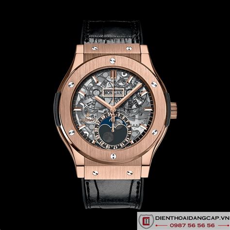 hublot classic fusion moonphase gold|Hublot classic fusion titanium price.